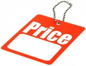 price tag